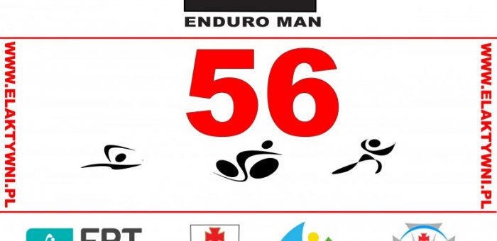 Tak będą wyglądały numery startowe tegorocznych zawodów Enduro Man !